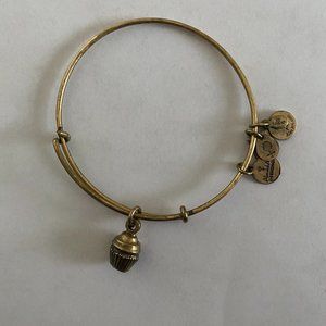 Alex and Ani Gold Cupcake Bracelet